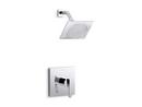 KOHLER Polished Chrome Single Handle Single Function Shower Faucet (Trim Only)