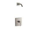 Single Handle Shower Faucet in Vibrant Brushed Nickel