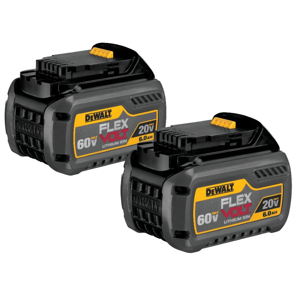 DEWALT Yellow/Black Battery 2 Pack 