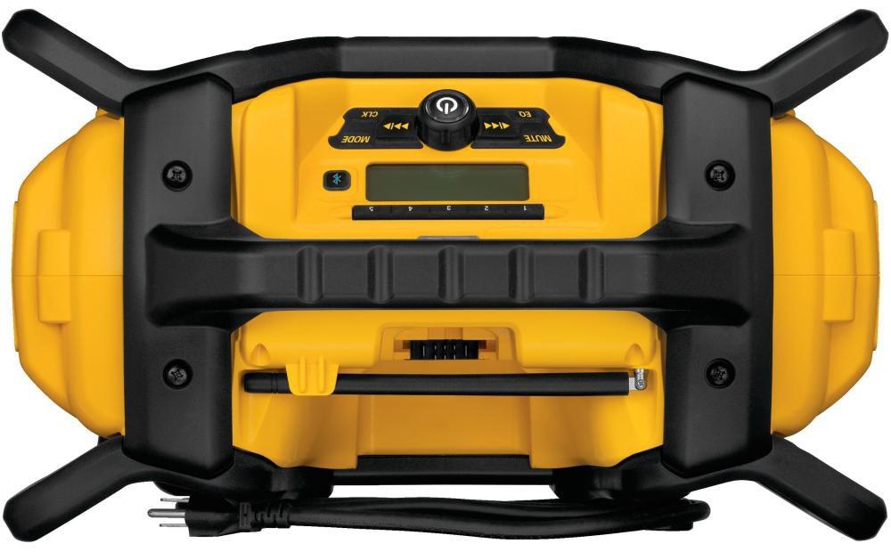 DEWALT Yellow/Black Bluetooth Radio Charger 