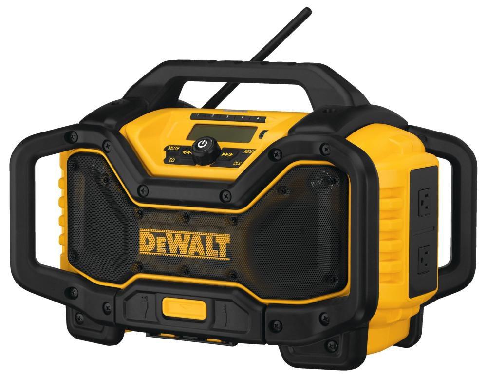 DEWALT Yellow/Black Bluetooth Radio Charger 