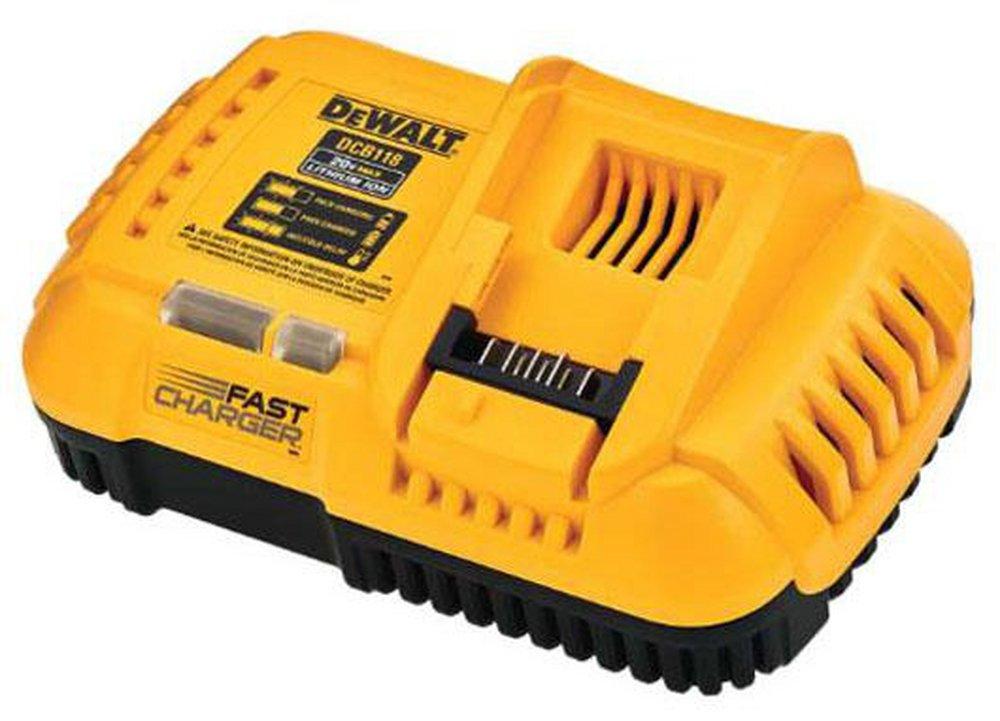 DEWALT Yellow/Black Fan Cooled Fast Charger 