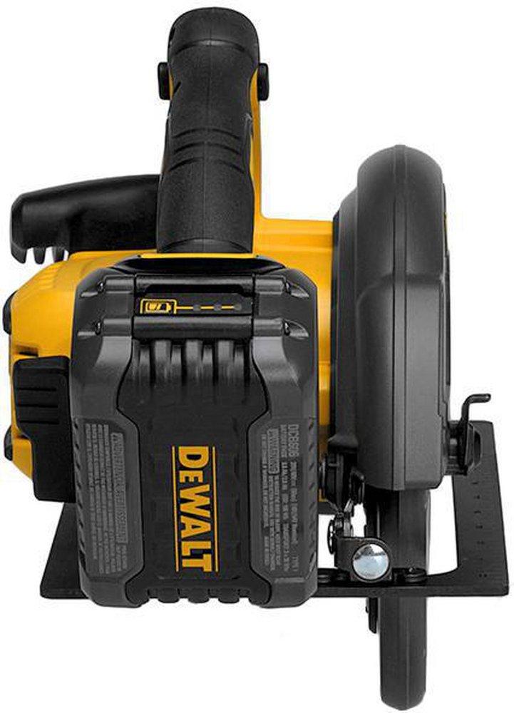 DEWALT Yellow Cordless 15A 20/60V Circular Saw Tool Kit 