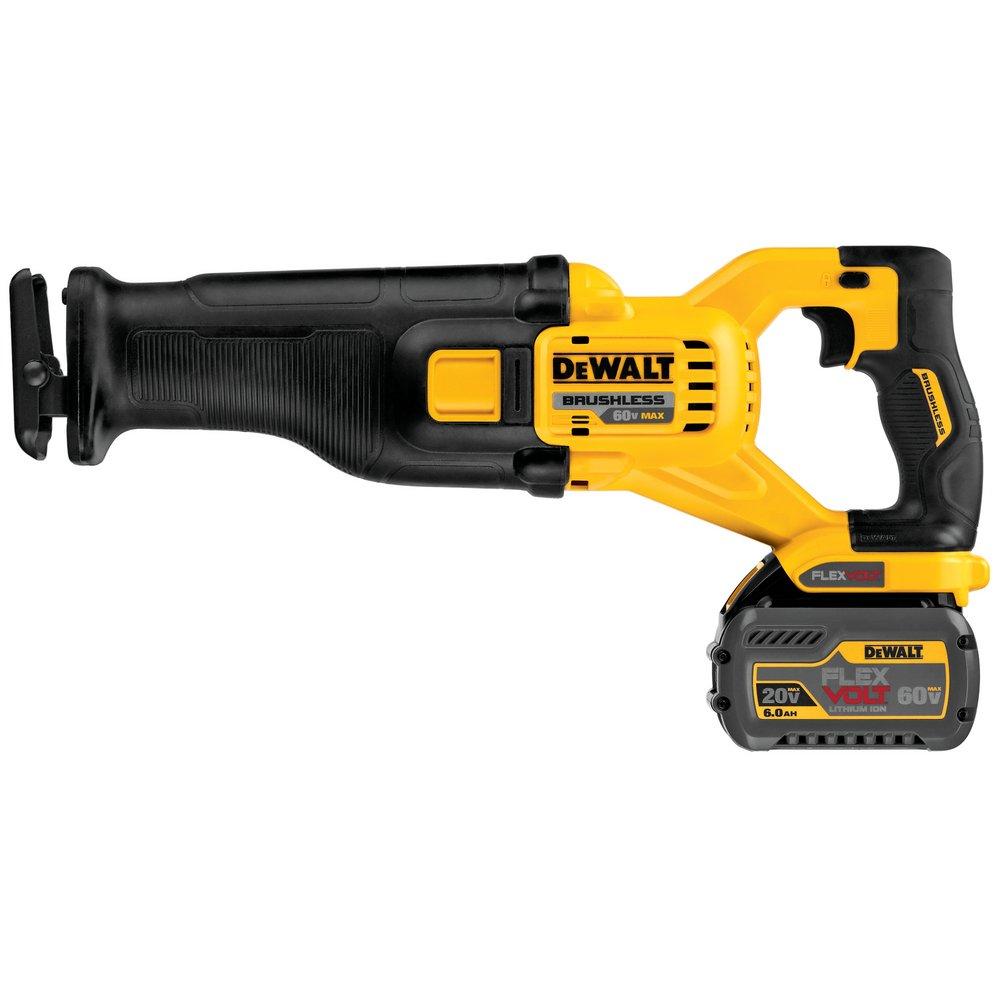 DEWALT Yellow Cordless 6A Lithium-ion Reciprocating Tool Kit 