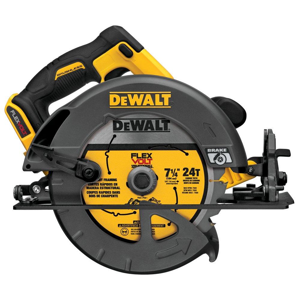 DEWALT Yellow Cordless Circular Saw Bare Tool 