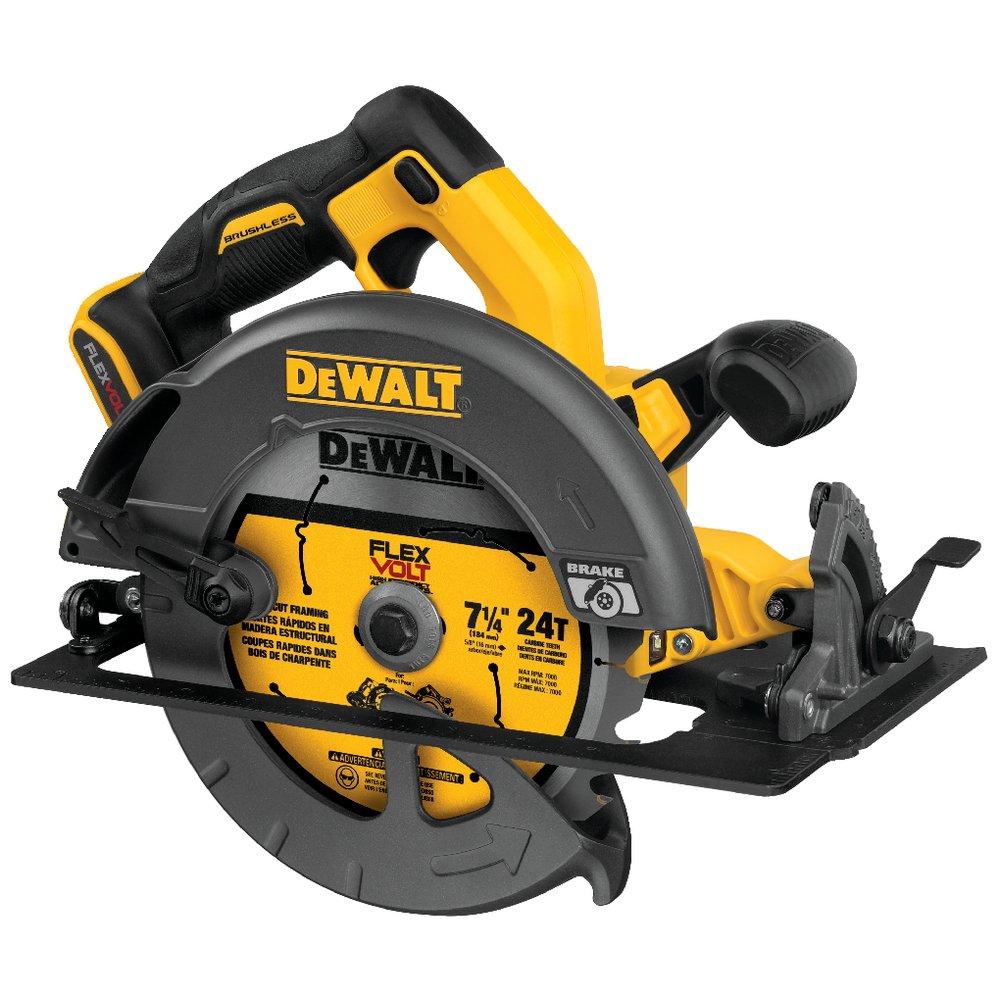 DEWALT Yellow Cordless Circular Saw Bare Tool 