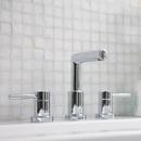 Speakman Polished Chrome Widespread Bathroom Sink Faucet with Double Lever Handle 