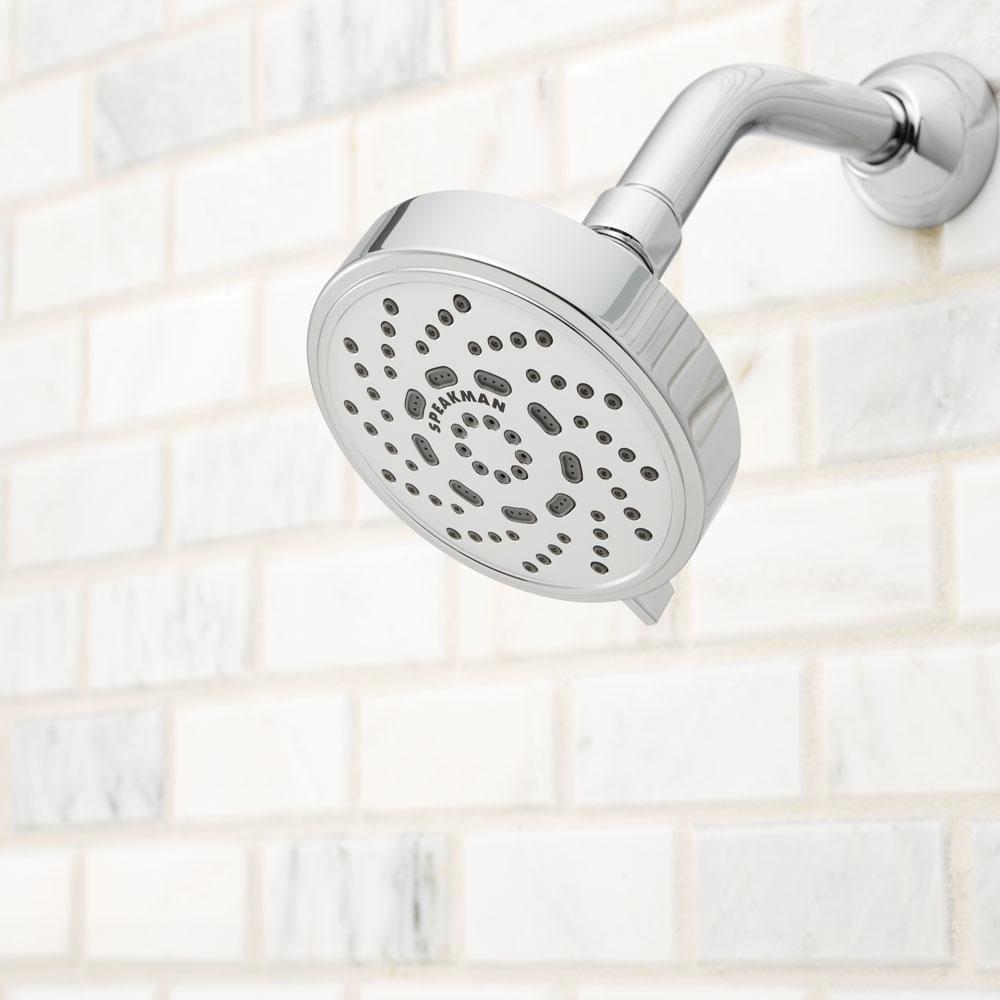 Speakman Polished Chrome Multi Function Full, Intense and Massage Showerhead 