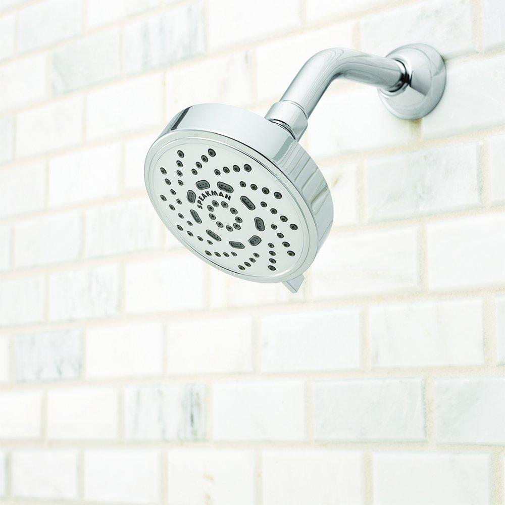 Speakman Polished Chrome Multi Function Full, Intense and Massage Showerhead 