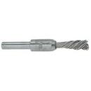 1/4 in. Stem Mounted End Brush with Knot Wire