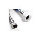 3/8 in x 7/8 in. x 12 in. Braided Stainless Toilet Flexible Water Connector
