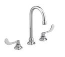 American Standard Polished Chrome Widespread Bathroom Sink Faucet with Double Wrist Blade Handle 