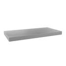 24 in. x 48 in. x 3 in. Plastic Equipment Pad - Grey