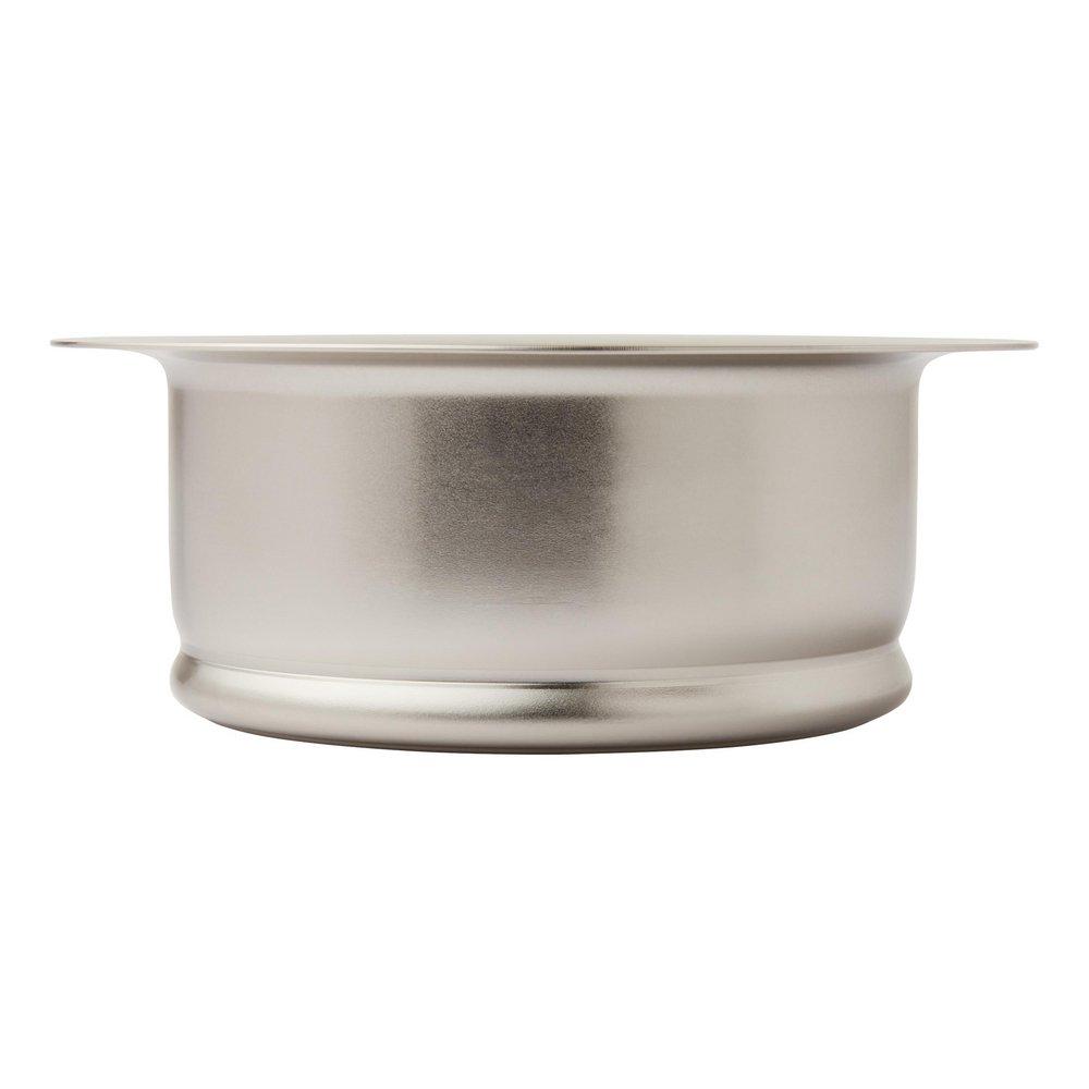 Signature Hardware Polished Nickel Brass Disposer Flange & Stopper 