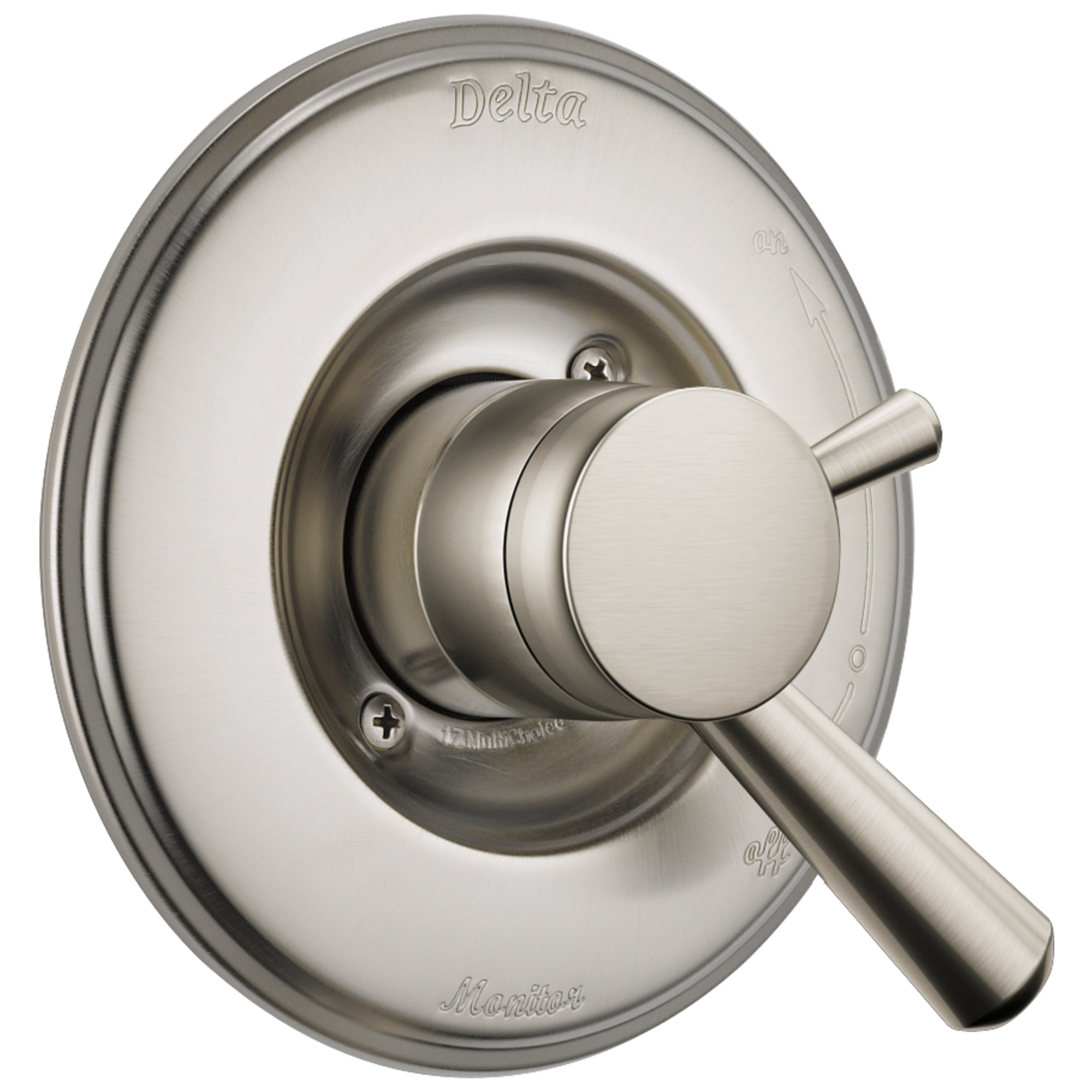 Delta Faucet Brilliance Stainless Single Handle Bathtub & Shower Faucet (Trim Only) 