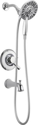 Delta Faucet Chrome Two Handle Multi Function Bathtub & Shower Faucet (Trim Only) 