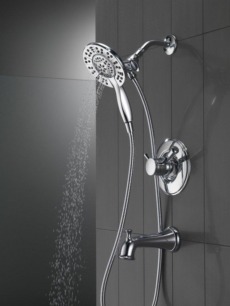Delta Faucet Chrome Two Handle Multi Function Bathtub & Shower Faucet (Trim Only) 