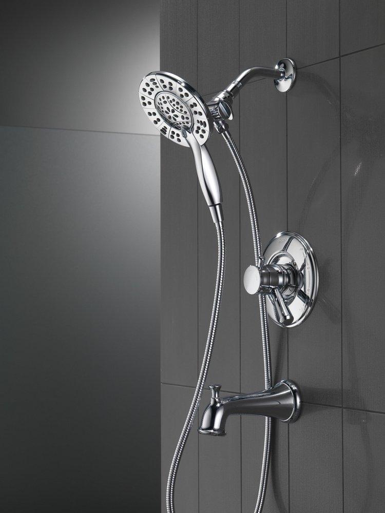 Delta Faucet Chrome Two Handle Multi Function Bathtub & Shower Faucet (Trim Only) 