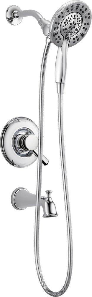 Delta Faucet Chrome Two Handle Multi Function Bathtub & Shower Faucet (Trim Only) 