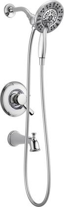 Delta Faucet Chrome Two Handle Multi Function Bathtub & Shower Faucet (Trim Only) 
