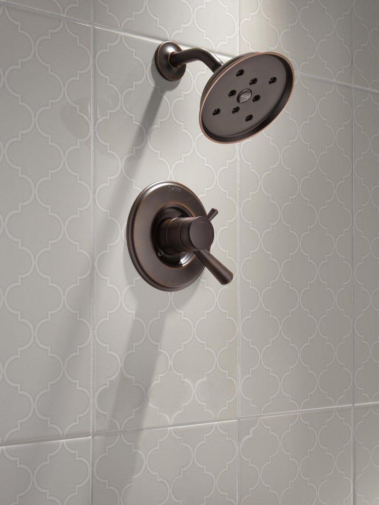 Delta Faucet Venetian&reg; Bronze Single Handle Multi Function Shower Faucet (Trim Only) 