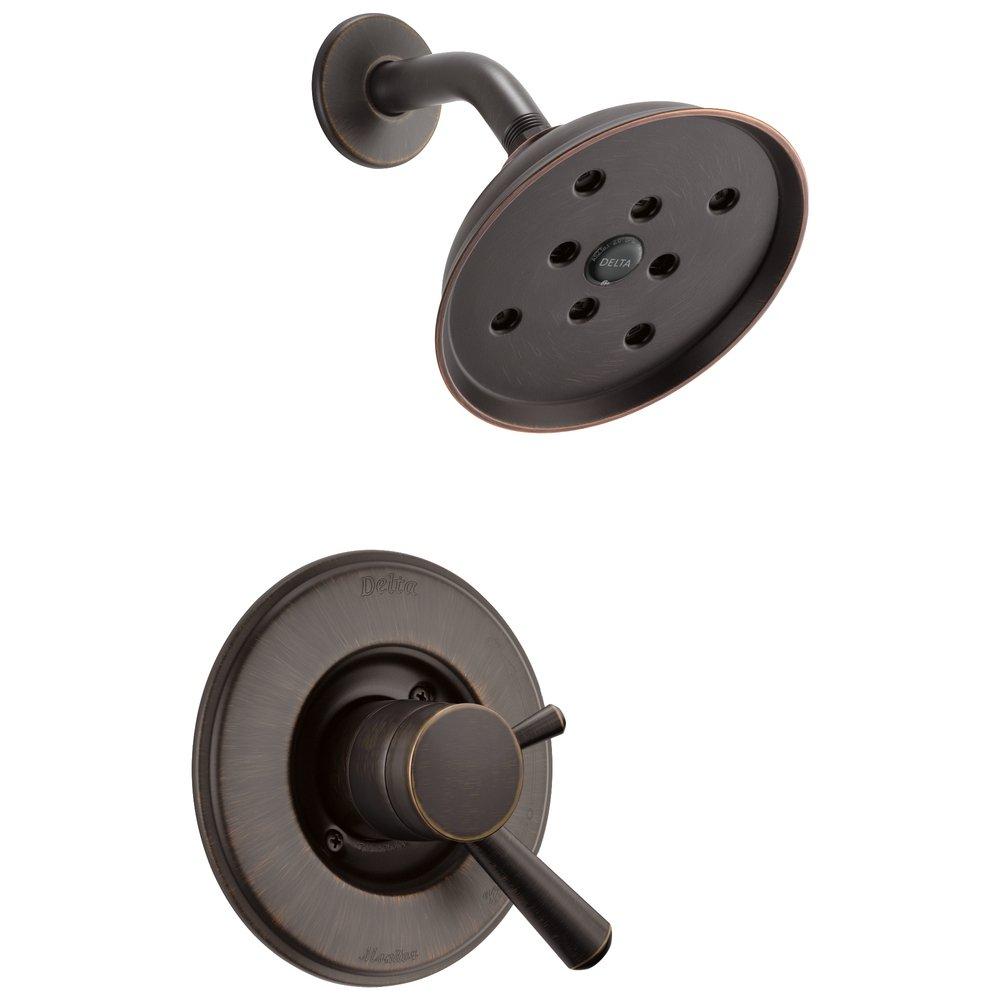 Delta Faucet Venetian&reg; Bronze Single Handle Multi Function Shower Faucet (Trim Only) 
