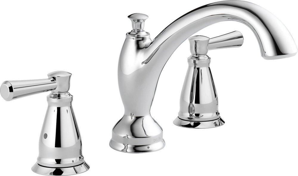 Delta Faucet Chrome Two Handle Roman Tub Faucet (Trim Only) 