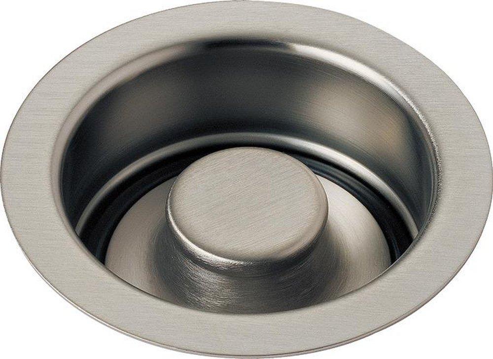Brizo Stainless 1-11/16 x 4-1/2 in. Brass Disposer Flange and Stopper 