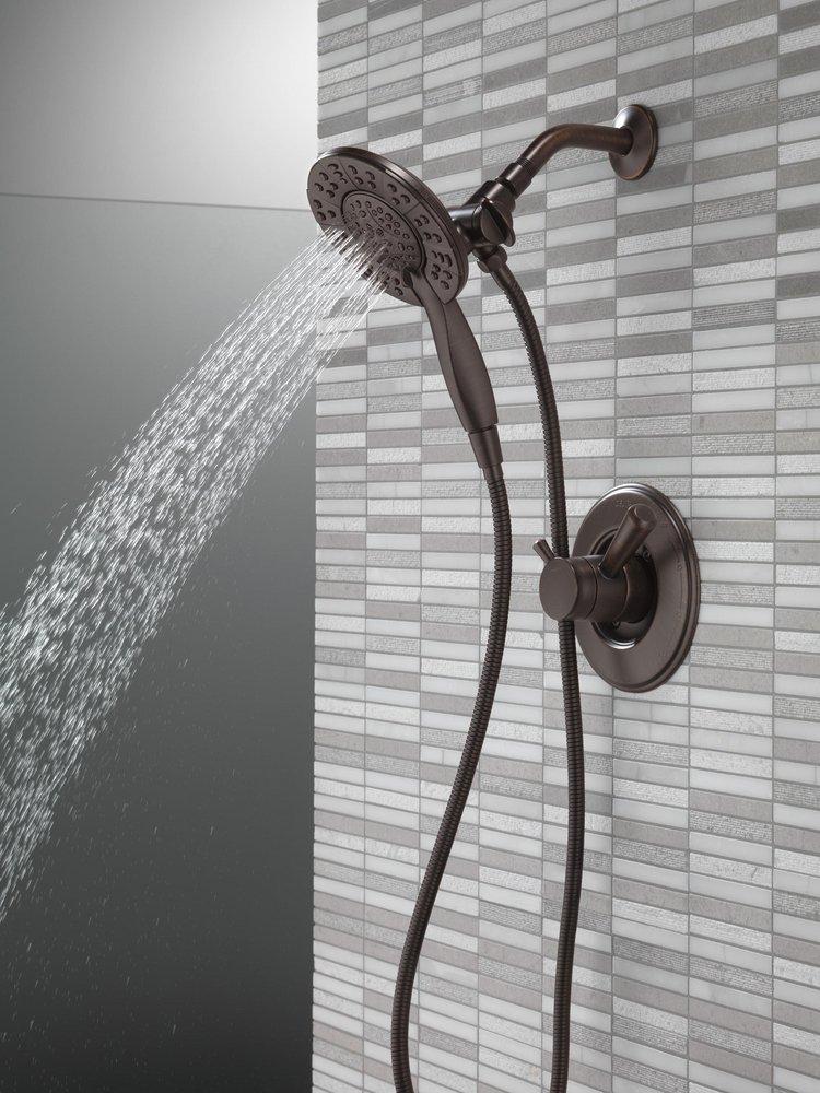 Delta Faucet Venetian&reg; Bronze Single Handle Multi Function Shower Faucet (Trim Only) 