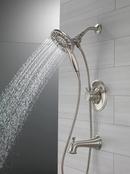 Delta Faucet Stainless Two Handle Multi Function Bathtub & Shower Faucet (Trim Only) 