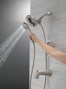 Delta Faucet Stainless Two Handle Multi Function Bathtub & Shower Faucet (Trim Only) 