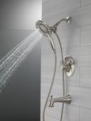 Delta Faucet Stainless Two Handle Multi Function Bathtub & Shower Faucet (Trim Only) 