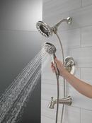 Delta Faucet Stainless Two Handle Multi Function Bathtub & Shower Faucet (Trim Only) 
