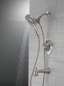 Delta Faucet Stainless Two Handle Multi Function Bathtub & Shower Faucet (Trim Only) 
