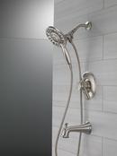 Delta Faucet Stainless Two Handle Multi Function Bathtub & Shower Faucet (Trim Only) 