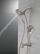 Delta Faucet Stainless Two Handle Multi Function Bathtub & Shower Faucet (Trim Only) 