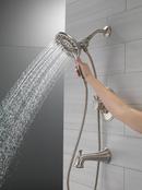 Delta Faucet Stainless Two Handle Multi Function Bathtub & Shower Faucet (Trim Only) 