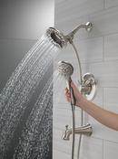 Delta Faucet Stainless Two Handle Multi Function Bathtub & Shower Faucet (Trim Only) 