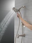 Delta Faucet Stainless Two Handle Multi Function Bathtub & Shower Faucet (Trim Only) 