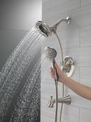 Delta Faucet Stainless Two Handle Multi Function Bathtub & Shower Faucet (Trim Only) 