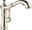 Delta Faucet Brilliance&reg; Polished Nickel Single Handle Pull Out Kitchen Faucet 