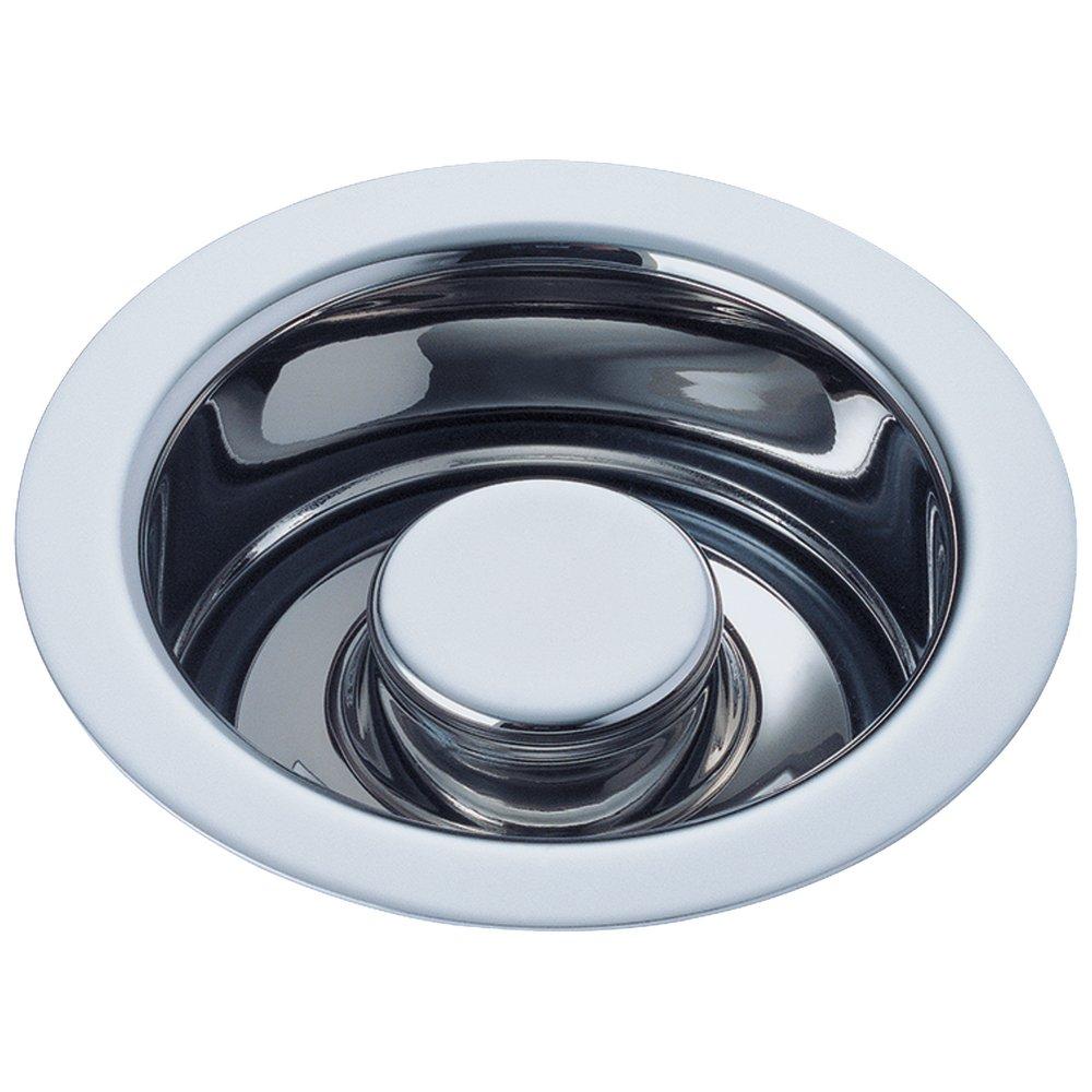 Brizo Chrome 1-11/16 x 4-1/2 in. Brass Disposer Flange and Stopper 