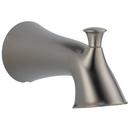 Slip-On Tub Spout with Pull-Up Diverter in Brilliance Stainless