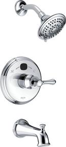 Single Handle Multi Function Bathtub & Shower Faucet in Polished Chrome