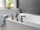 Delta Faucet Brilliance Stainless Two Handle Roman Tub Faucet (Trim Only) 