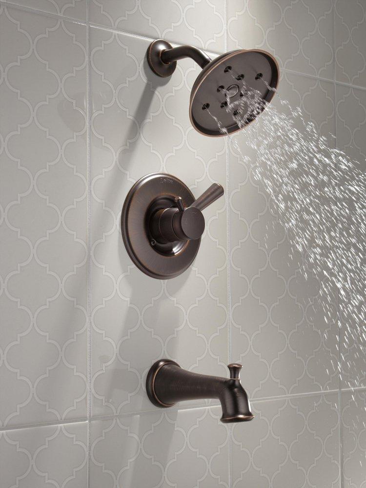 Delta Faucet Venetian Bronze Two Handle Single Function Bathtub & Shower Faucet (Trim Only) 