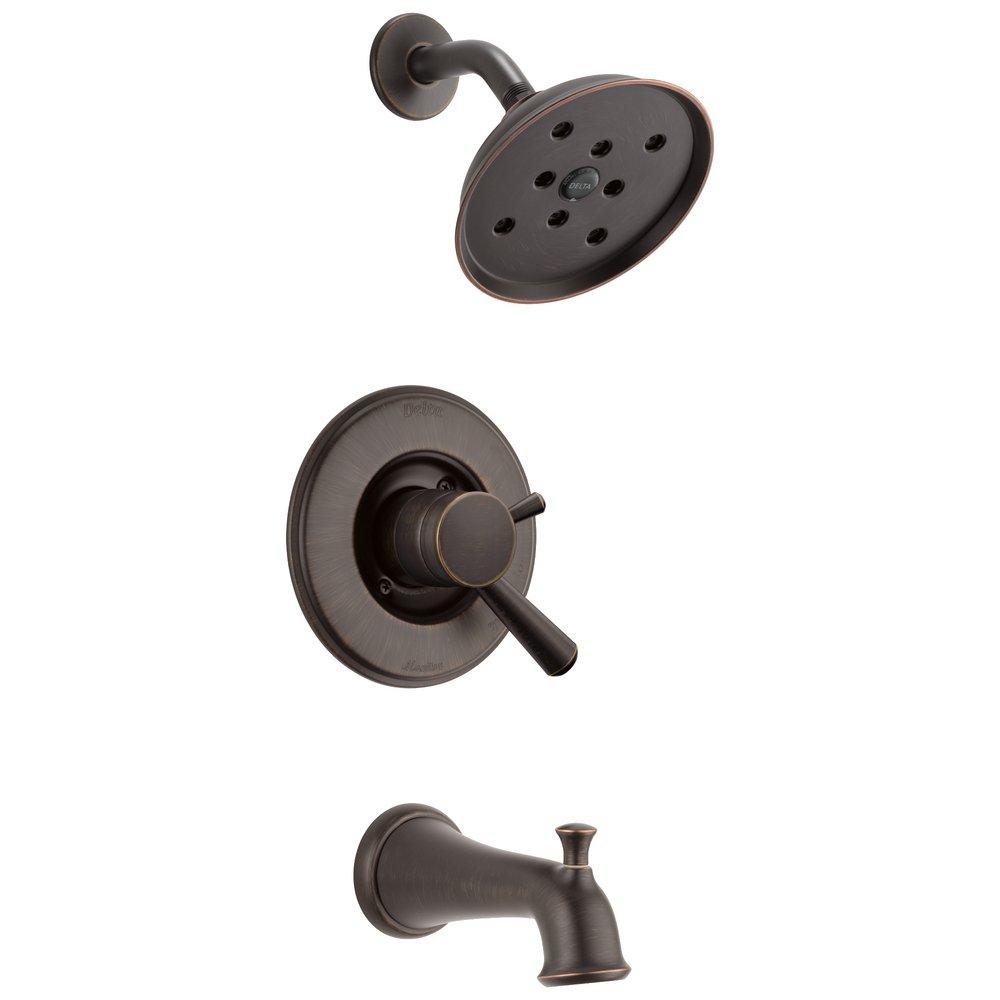 Delta Faucet Venetian Bronze Two Handle Single Function Bathtub & Shower Faucet (Trim Only) 