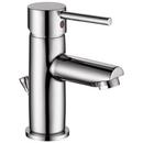 Single Handle Monoblock Bathroom Sink Faucet in Chrome