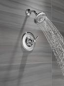 Delta Faucet Brilliance&reg; Stainless Single Handle Multi Function Shower Faucet (Trim Only) 