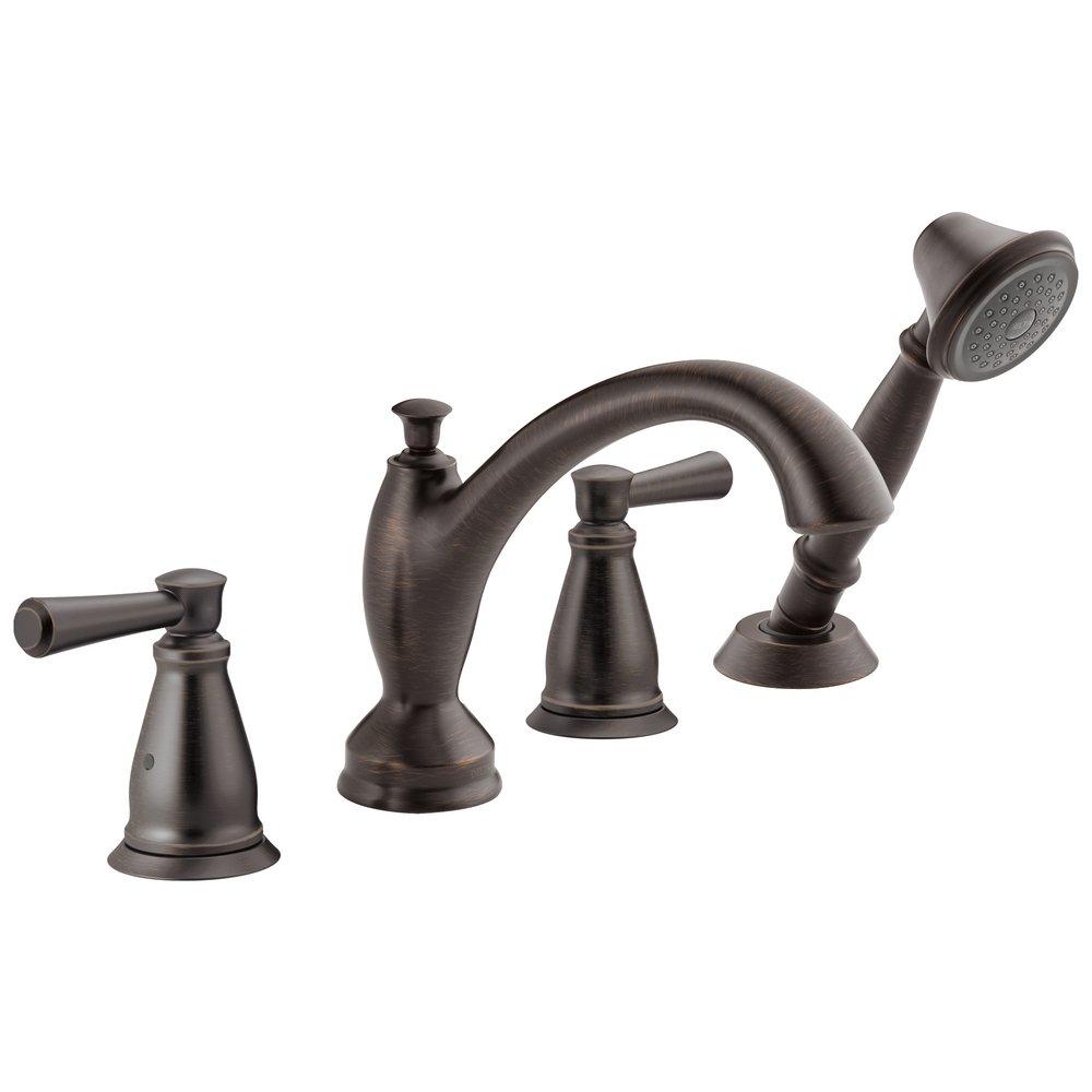 Delta Faucet Venetian&reg; Bronze Two Handle Roman Tub Faucet Trim Only 